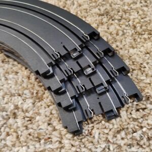 Lot of 4 - Vintage AFX Aurora Tomy No. 503350 9" R Curve 1/8th HO Slot Car Track